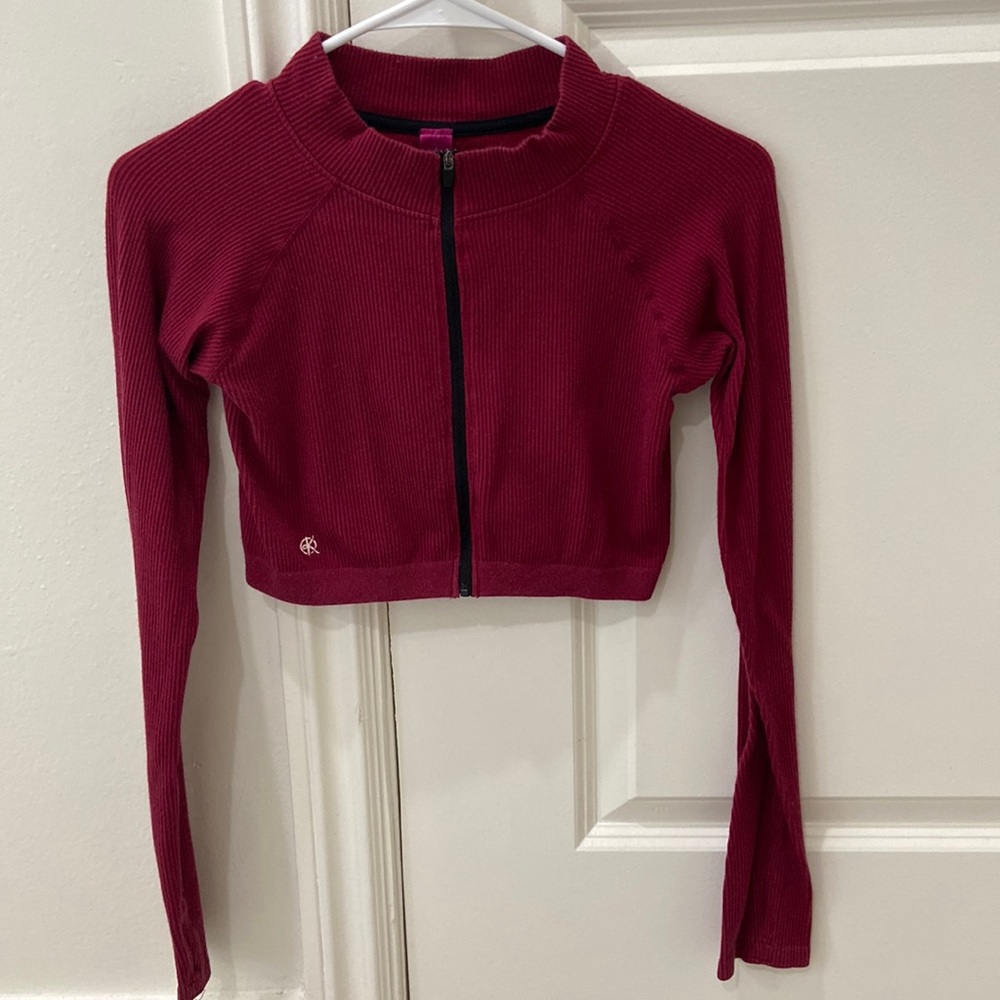 WBK Fit Long Sleeve Crop Hoodie